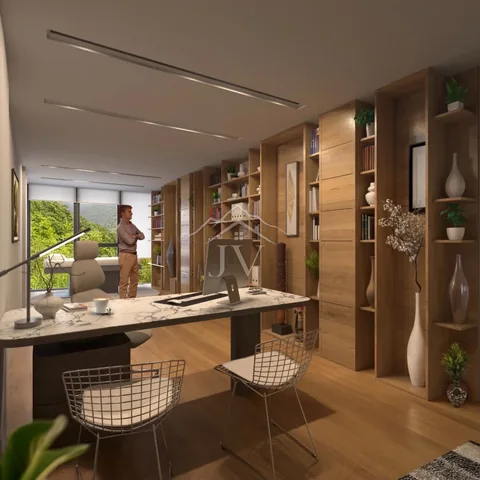 Sala 15 com sugestão de consultório médico (imagem ilustrativa)