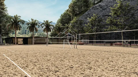 Quadras de beach tennis (imagem ilustrativa)